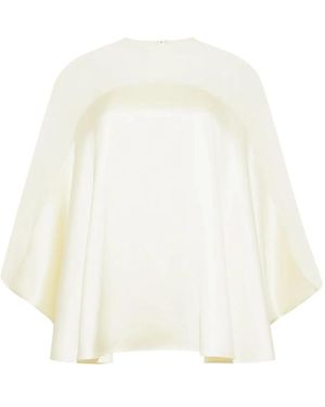 Adam Lippes Apollo Bluse - Weiß