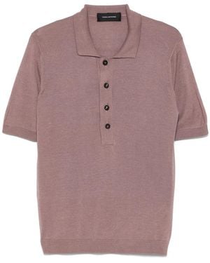 Tagliatore Wiley Polo Shirt - Purple