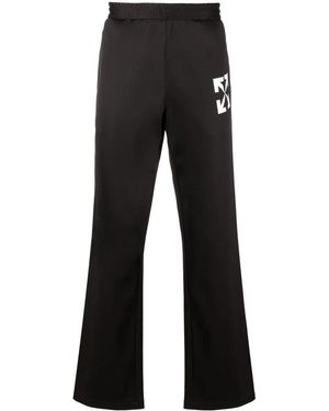 Off-White c/o Virgil Abloh Arrows-motif Track Trousers - Black