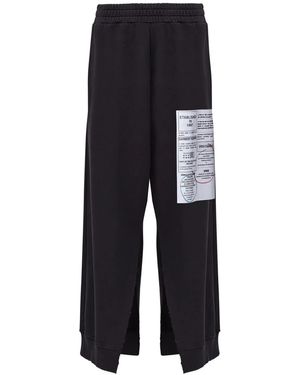 MM6 by Maison Margiela Press Sweatpants - Blue