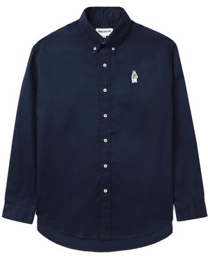 Chocoolate Hemd Mit Patch-Detail - Blau
