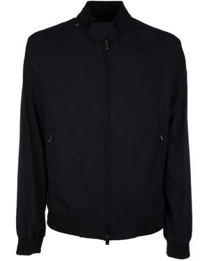 Corneliani Zip-Up Jacket - Black