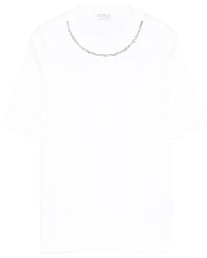 Brunello Cucinelli T-Shirt - White