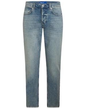 KARL LAGERFELD Tapered Jeans - Blue