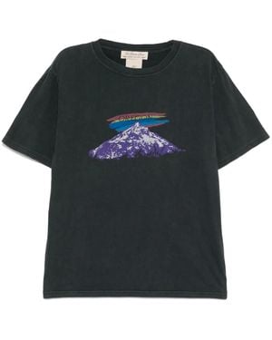 Remi Relief T-Shirt Mit Print - Schwarz
