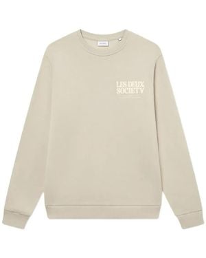 Les Deux Cotton Sweatshirt - White