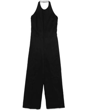 Twinset Halterneck Jumpsuit - Black