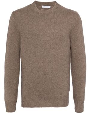 Cruciani Pullover mit Rundhalsausschnitt - Braun