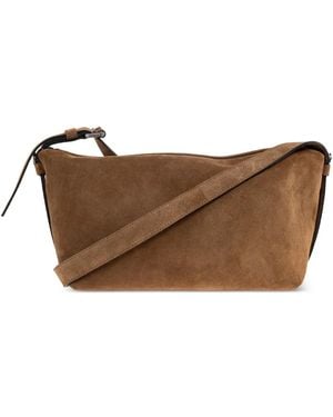 Moschino Tote Bag Aus Leder - Braun