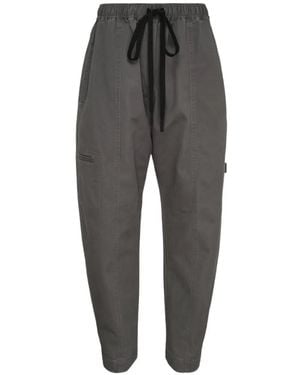 Lee Mathews Drawstring-Waist Trousers - Grey