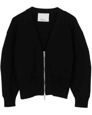 3.1 Phillip Lim Cárdigan Con Cremallera - Negro