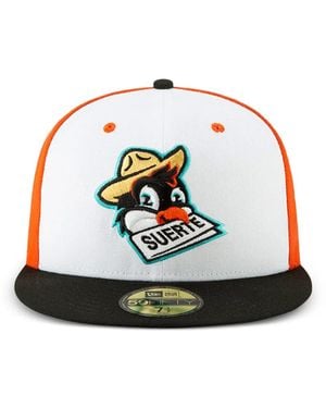 KTZ 59Fifty Norfolk Tides 'Copa De La Diversion' Pajaritos De Norfolk Fitted Cap - White