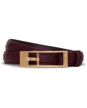 Anine Bing Elly Belt Smooth Leather - Brown