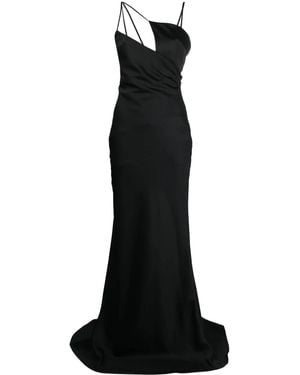 The Attico Long ``melva`` Dress - Black