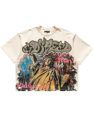 Godspeed Graphic-Print T-Shirt - White
