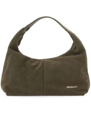 Alexander Smith Medium Chloe Embossed-Logo Tote Bag - Metallic