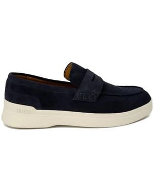 Liu Jo Suede Penny Loafers - Blue