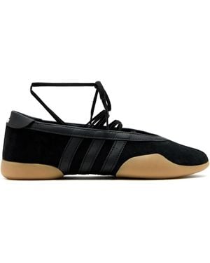 adidas Ballerinas Mit Schnürung - Schwarz