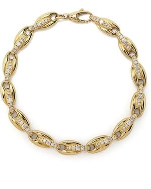 Melissa Kaye 18Kt Geelgouden Armband - Metallic