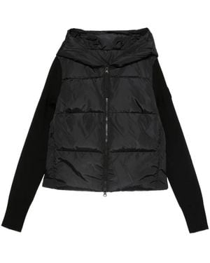 Canada Goose Hooded Zip-Up Jacket - Black