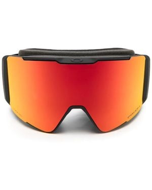 Oakley Prizm Geometric-Frame Sunglasses - Orange
