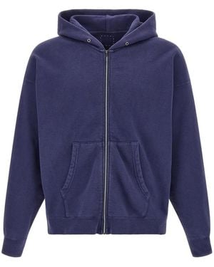 Visvim Jumbo Zip-Up Hoodie - Blue