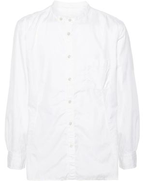 Yohji Yamamoto Plain Cotton Shirt - White