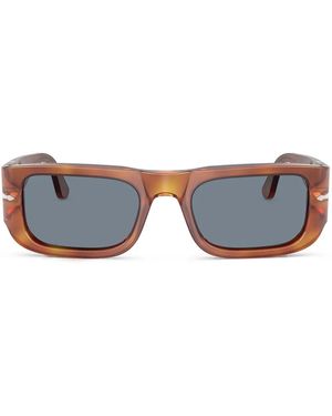 Persol Occhiali Da Sole Squadrati - Blu