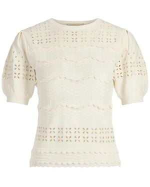 Ulla Johnson Camiseta Marcelena - Blanco