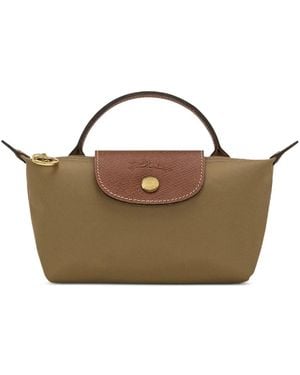 Longchamp Le Pliage Original Pouch Bag - Brown