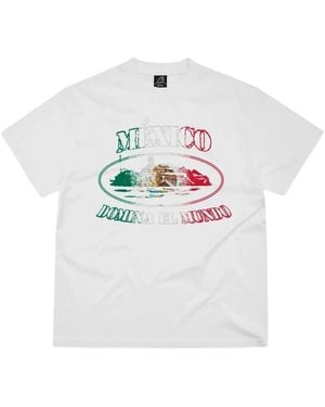 corteiz Mexico Alcatraz T-Shirt - White