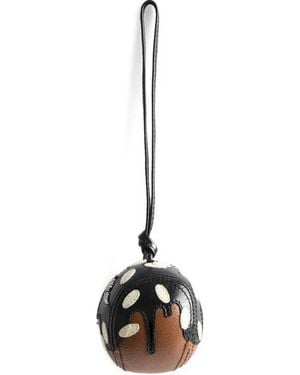 Zadig & Voltaire Portachiavi Chocolate Chou - Nero