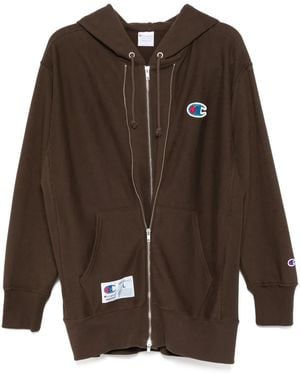 Undercover X Champion Hoodie - Brown