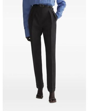 Mugler Carrot Trousers - Blue