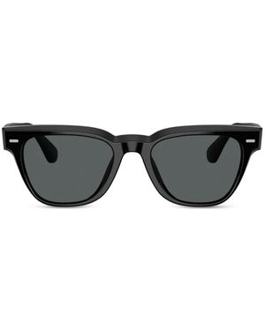 Oliver Peoples Rueny Square-Frame Sunglasses - Black