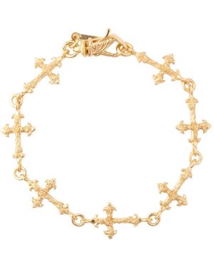 Emanuele Bicocchi Rose Multi-cross Bracelet - Metallic