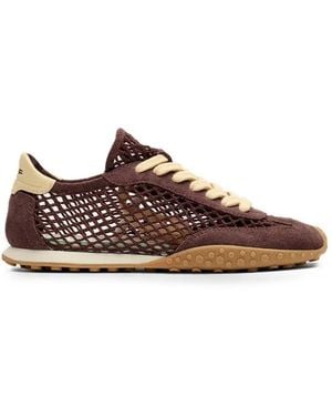 HOFF Bridge Fishnet Sneakers Mit Mesh-Einsätzen - Braun