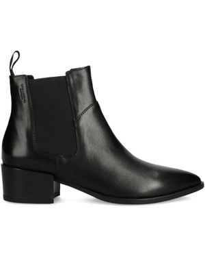Vagabond Shoemakers Bottines Chelsea Marja À Bout Pointu - Black