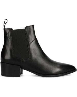 Vagabond Shoemakers Bottines Chelsea Marja À Bout Pointu - Black