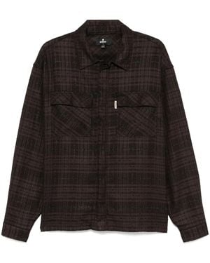 Represent Checked Shirt - Black