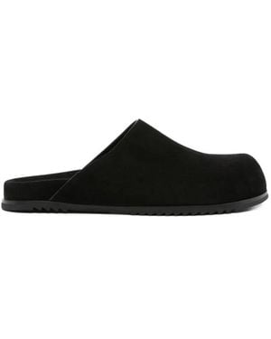Rick Owens Granola Mules - Black