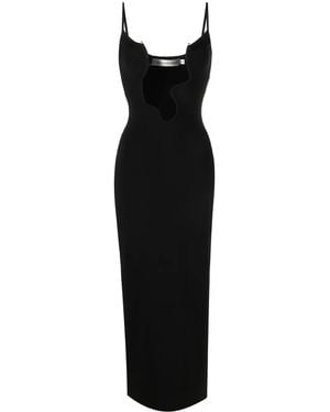 Christopher Esber Salacia Plunge Maxi Dress - Black