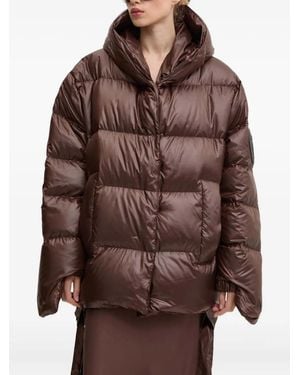 MMC Studio Jesso Hooded Puffer Jacket - Brown