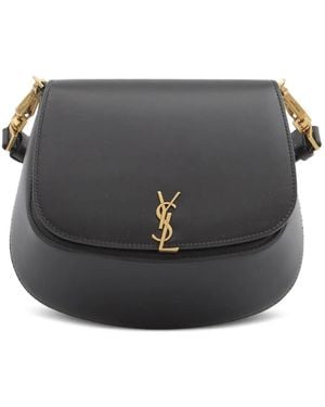 Saint Laurent Mini Voltaire Handtasche - Schwarz