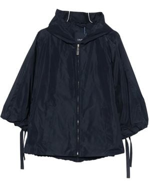 Max Mara Hooded Jacket - Blue