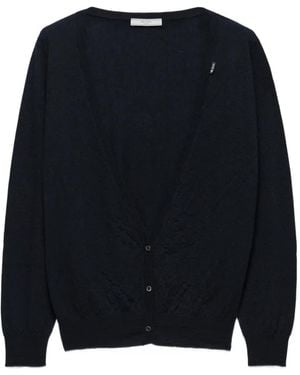 Prada Cashmere Cardigan - Blue