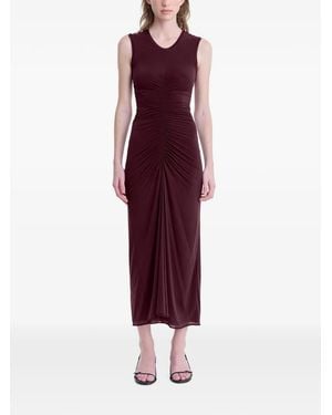 FFORME Gisela Ruched Dress - Purple