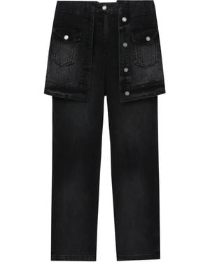 【関税込み】Juun.J グレー レイヤード ジーンズ レイヤード JUUN.J(ジュン・ジー) レディース - 海外通販のBUYMA