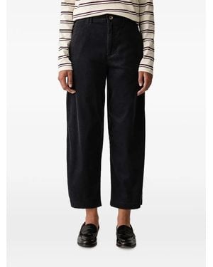 Marc O' Polo Corduroy Cropped Pants - Black