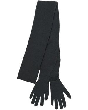 Paloma Wool Sjaal Met Handschoendetail - Zwart